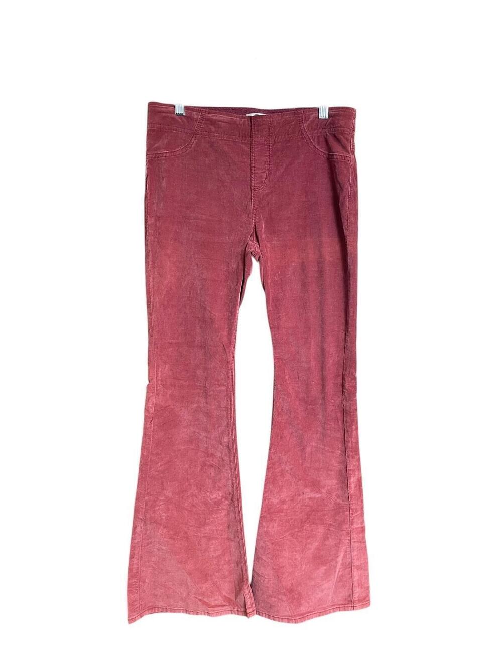Free People We The Free pull-on flare leg corduroy pants Size 30